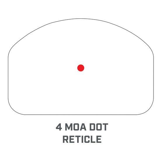 Bushnell RXS-100 1x25mm Reflex Sight with 4 MOA dot reticle